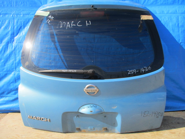 Used Nissan March BOOT / TRUNK